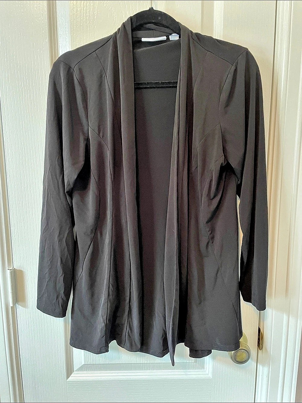 Susan Graver Women's Long Sleeve Open Front Jacket Size Medium Like New